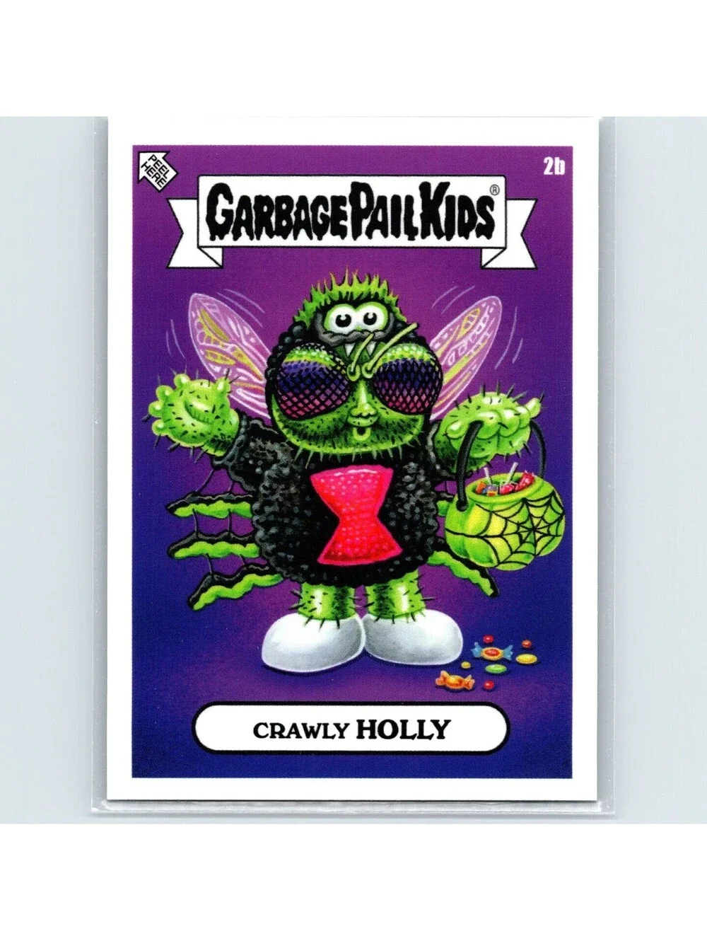 2025 Topps Garbage Pail Kids Oh The Horror-ible - Crawly Holly Shortprint #2B